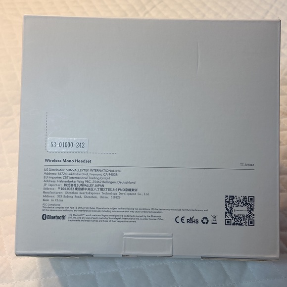 New Taotronics Wireless Mono Headset. - Picture 4 of 7